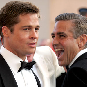 Brad Pitt, George Clooney Brad Pitt, George Clooney